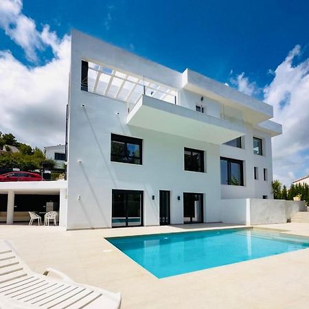 Calpe Villa Lujo Playa Piscina Jardin Barbacoa Ideal Familias Y Grupos Exterior foto