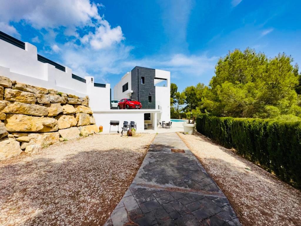 Calpe Villa Lujo Playa Piscina Jardin Barbacoa Ideal Familias Y Grupos Exterior foto